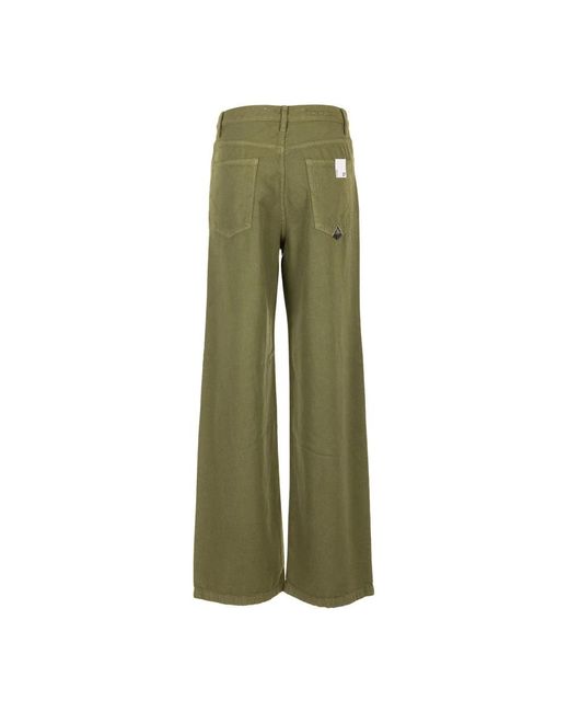 Roy Rogers Green Wide Trousers