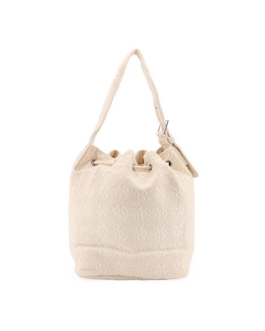 Tory Burch Natural Bucket Bags