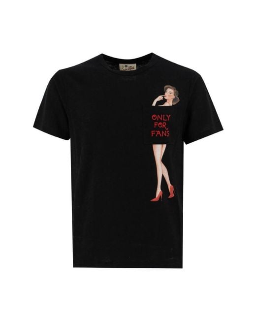 Mc2 Saint Barth Black T-Shirts for men