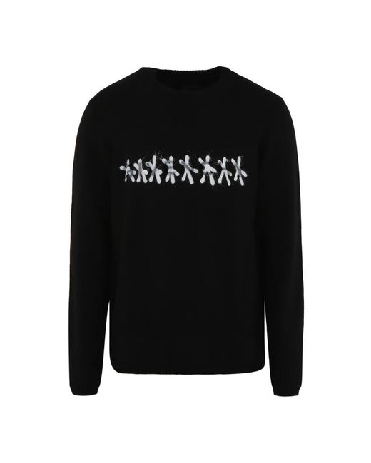 Givenchy Black Round-Neck Knitwear for men