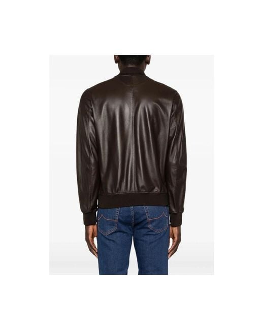 KIRED Black Bomber Jackets for men