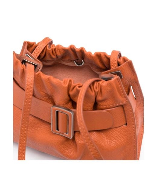 Boyy Orange Shoulder Bags