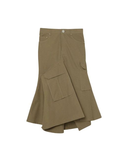 Marc Jacobs Green Midi Skirts
