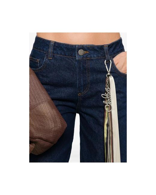 Siedres Blue Wide Jeans