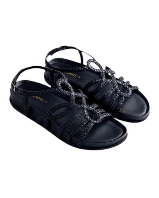 Gioseppo Blue Flat Sandals