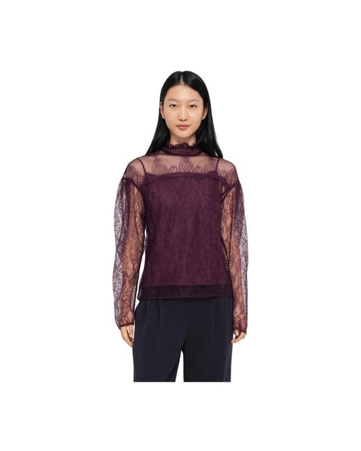 Twinset Purple Blouses