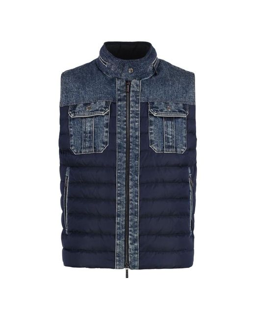 Moorer Blue Vests for men