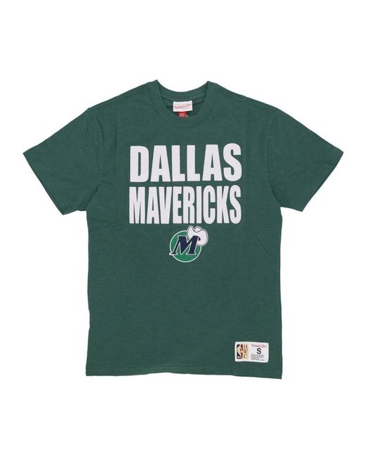 Mitchell & Ness Green T-Shirts for men