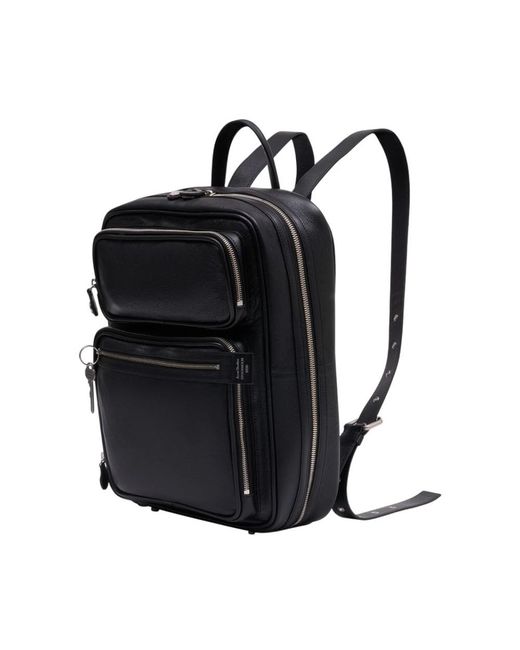 Acne Black Camero Backpack for men