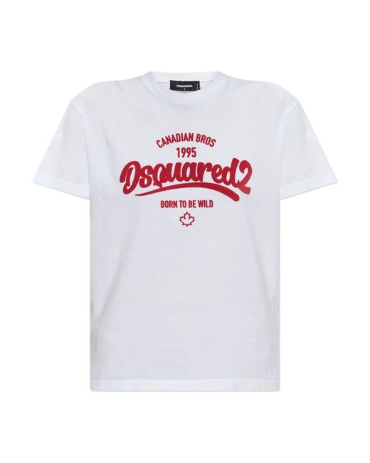 DSquared² White T-Shirts