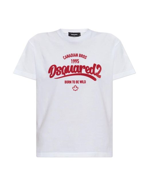 DSquared² White T-Shirts