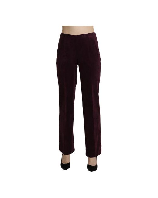Bencivenga Blue Straight Trousers