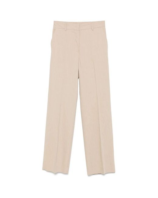 Antonelli Natural Straight Trousers