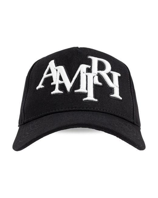 Amiri Black Caps for men