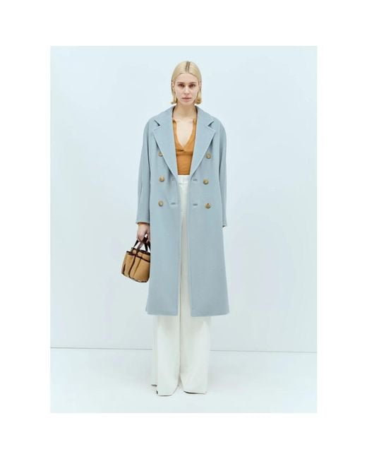 Max Mara Blue Wide Trousers