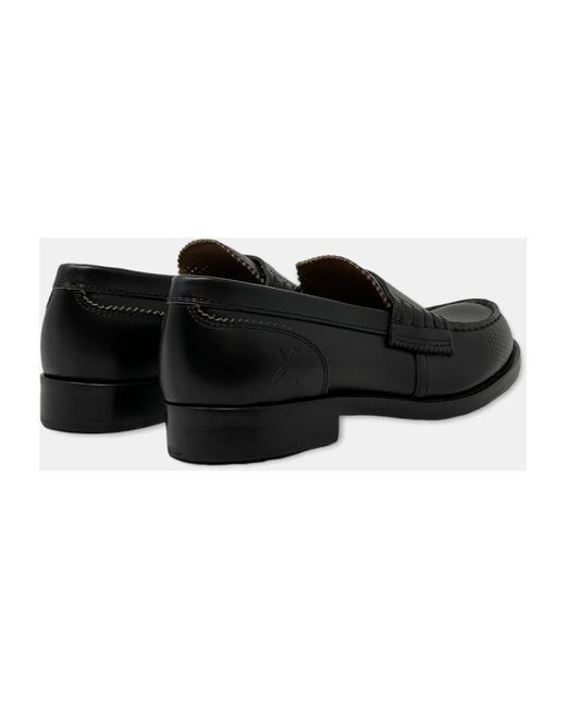 COLLEGE Black Loafers