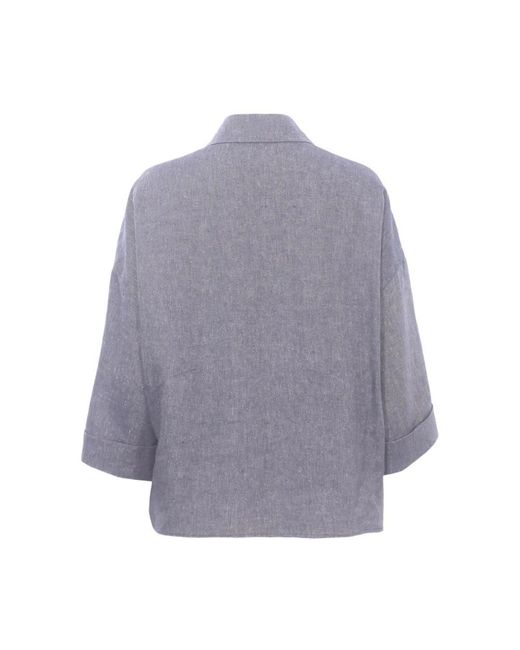 Eleventy Button Shirt in het Gray