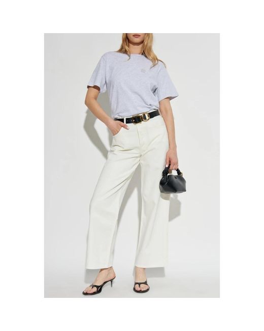 Anine Bing White T-Shirts