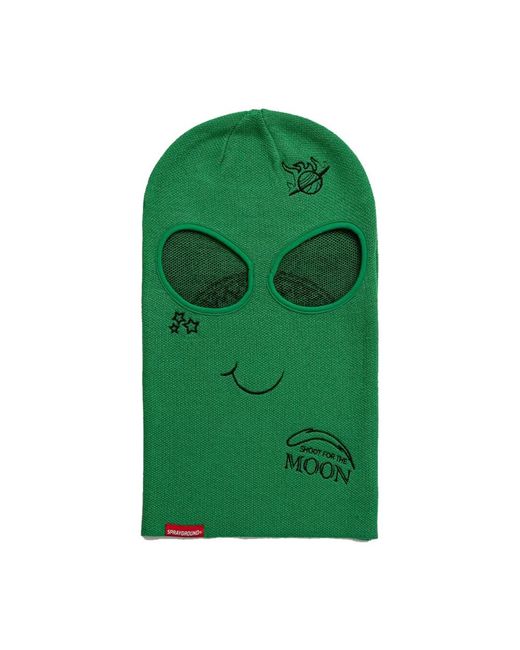 Sprayground Alien Gestrickte Skimaske in Green für Herren