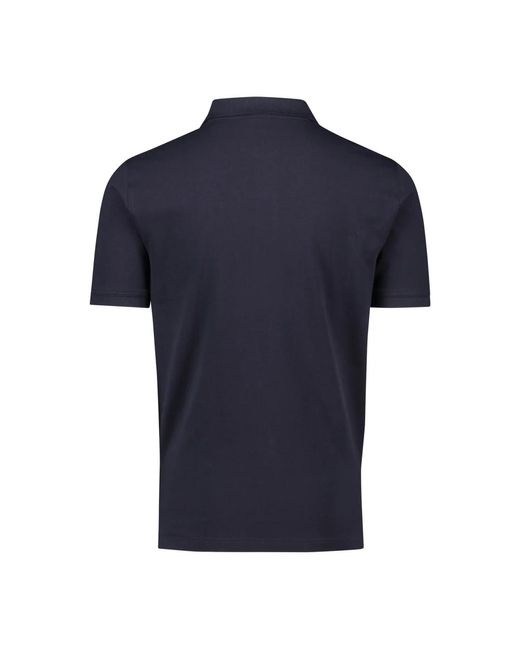 Gant Polo Met Korte Mouwen in het Blue voor heren