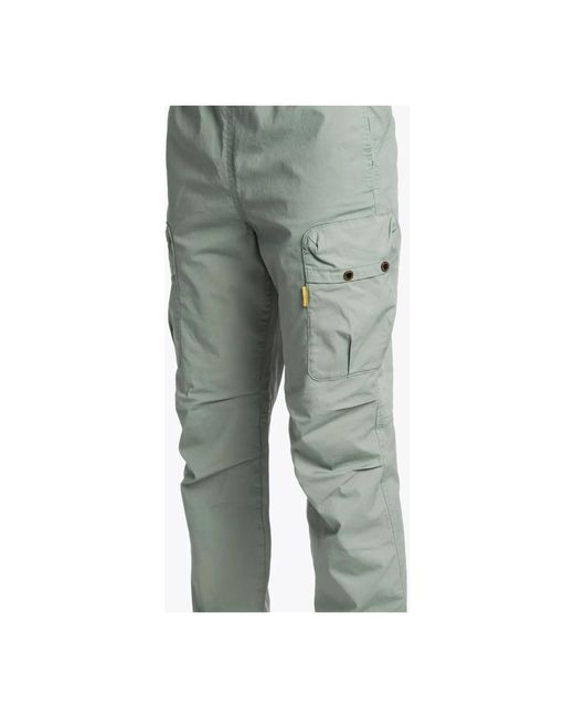 Parajumpers Stretch-Baumwoll-Twill-Hose Mit Taschen in Green für Herren