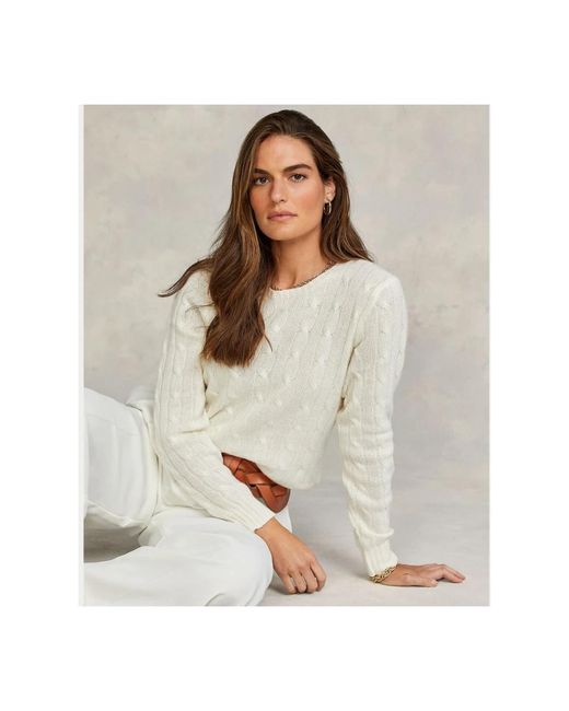 Knitwear > round-neck knitwear Polo Ralph Lauren en coloris White
