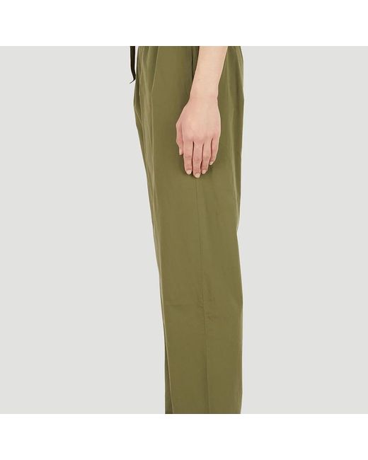 Trousers > straight trousers Tekla pour homme en coloris Green