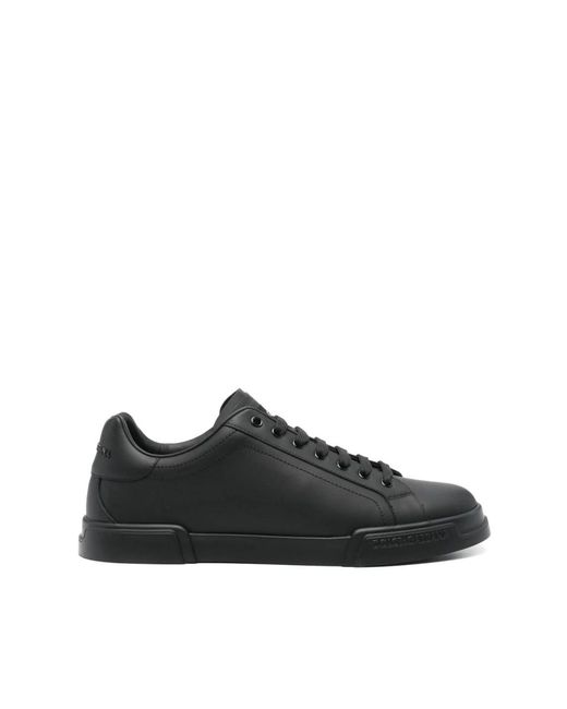 Dolce & Gabbana Low-Top Sneakers in het Black voor heren
