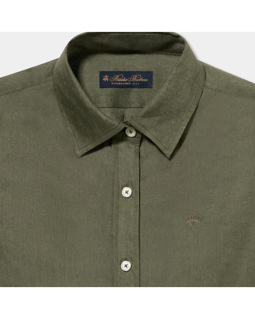 Brooks Brothers Green Shirts