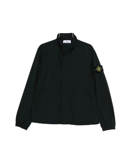 Stone Island Jassen ,Zwart ,Outerwear in het Black voor heren