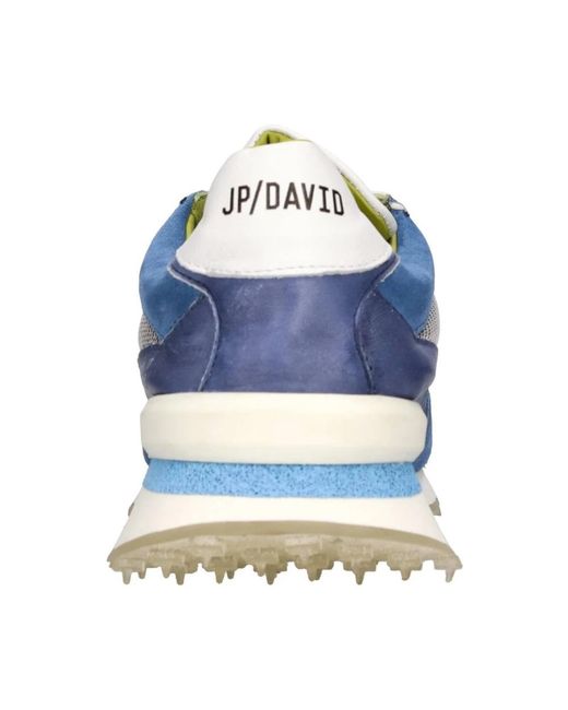 JP/DAVID Blue Sneakers for men