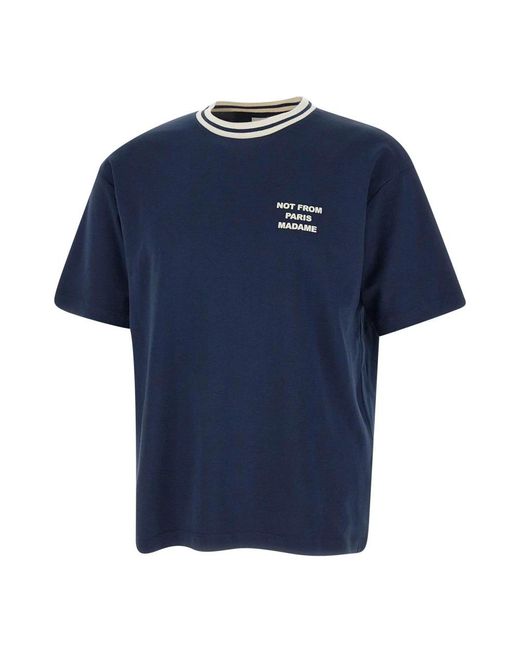 Drole de Monsieur Blue T-Shirts for men