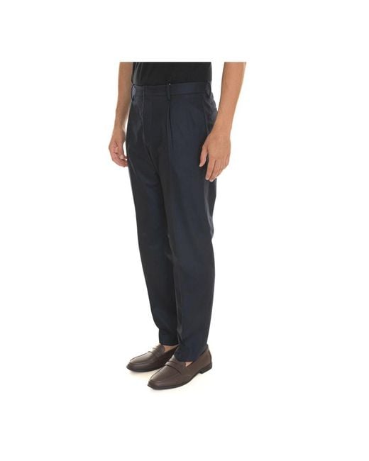 hindustrie Blue Suit Trousers for men