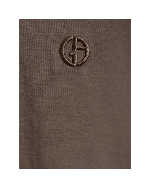 Giorgio Armani Brown T-Shirts for men