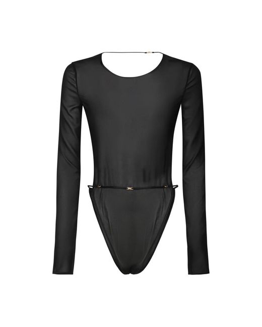 Body Saint Laurent de color Black