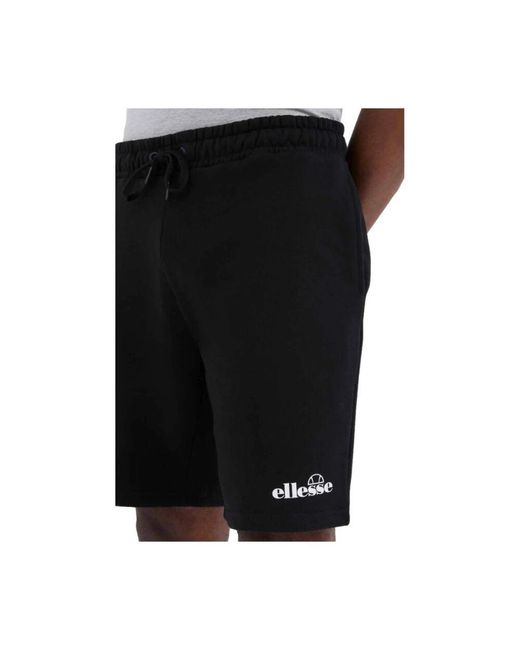 Casual Shorts di Ellesse in Black da Uomo