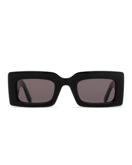 Alexander McQueen Brown Stilvolle rechteckige sonnenbrille für frauen