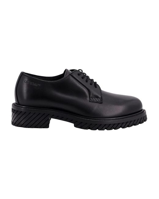 Off-White c/o Virgil Abloh Black Laced Shoes for men