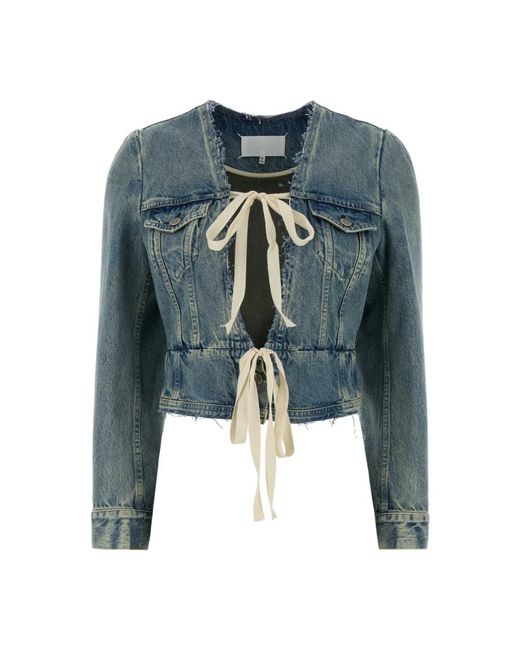 Maison Margiela Blue Denim Jackets