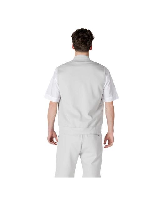 Antony Morato Gray Waistcoats for men