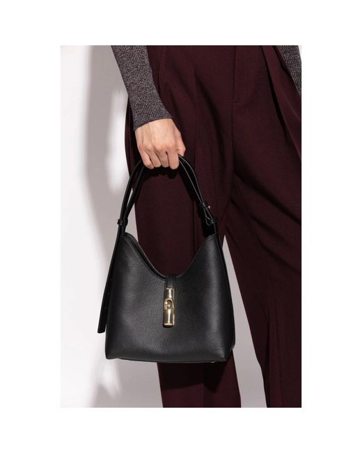 Furla Black Shoulder Bags