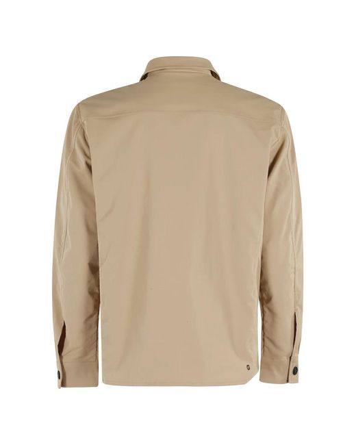 Save The Duck Jassen ,Polyester Lichtgewicht Gabardine Jas in het Natural voor heren