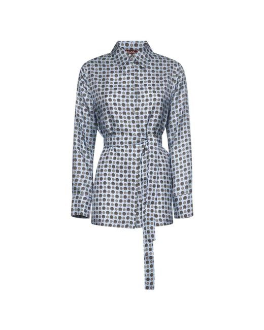 Max Mara Blue Shirts