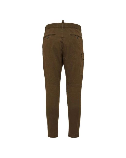 DSquared² Green Chinos for men