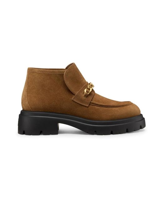 Stuart Weitzman Brown Ankle Boots