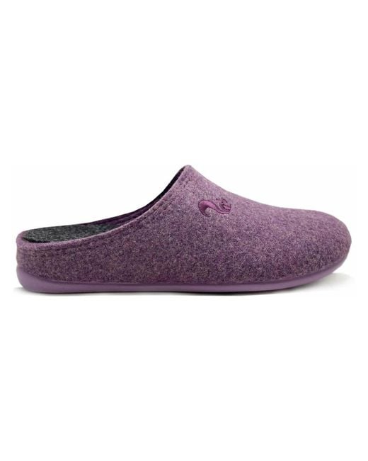 Thies 1856 Pet Slipper in Purple für Herren