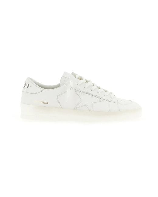 Golden Goose Deluxe Brand White Sneakers for men