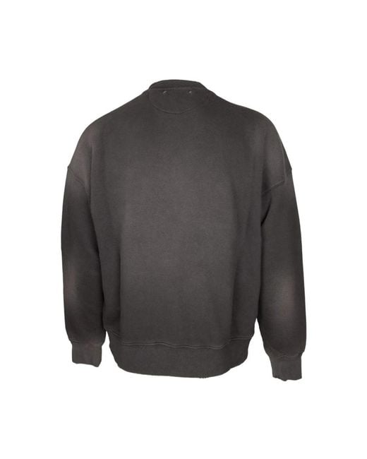 Golden Goose Deluxe Brand Gray Sweatshirts for men