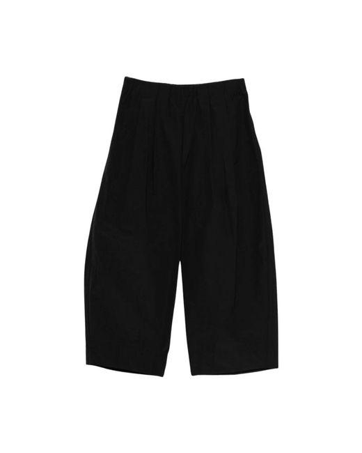 Apuntob Black Cropped Trousers