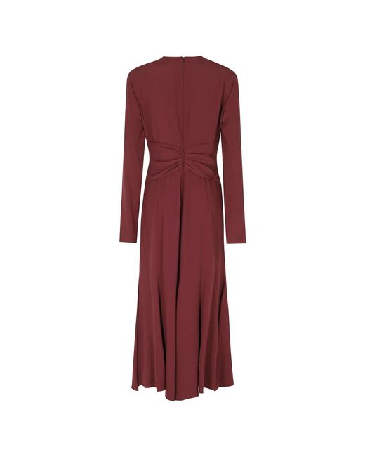 Maxi Dresses Alberta Ferretti de color Red